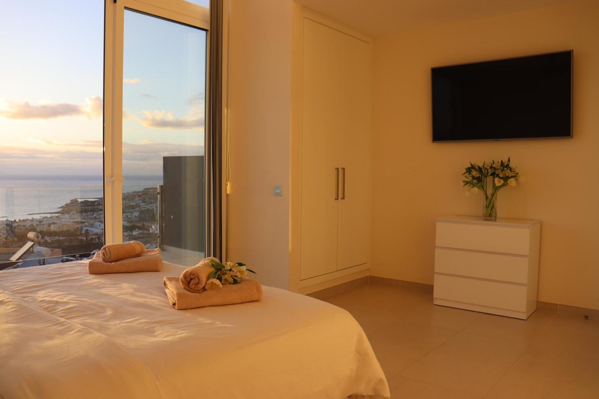 Azure Sky Villa - Panoramic Ocean View, Luxury, San Eugenio Costa Adeje  Exterior photo