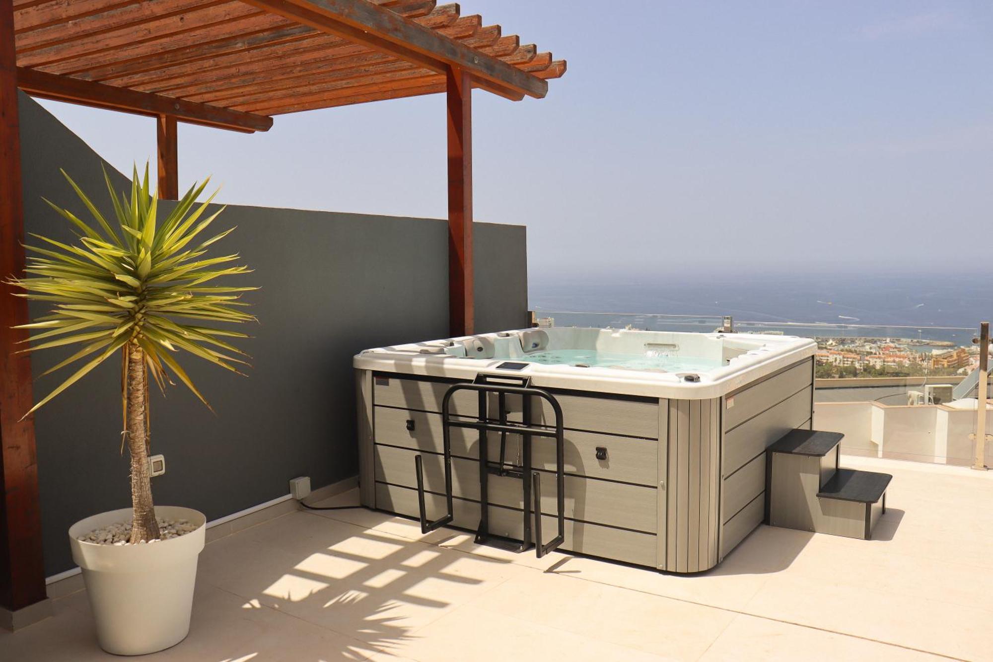 Azure Sky Villa - Panoramic Ocean View, Luxury, San Eugenio Costa Adeje  Exterior photo